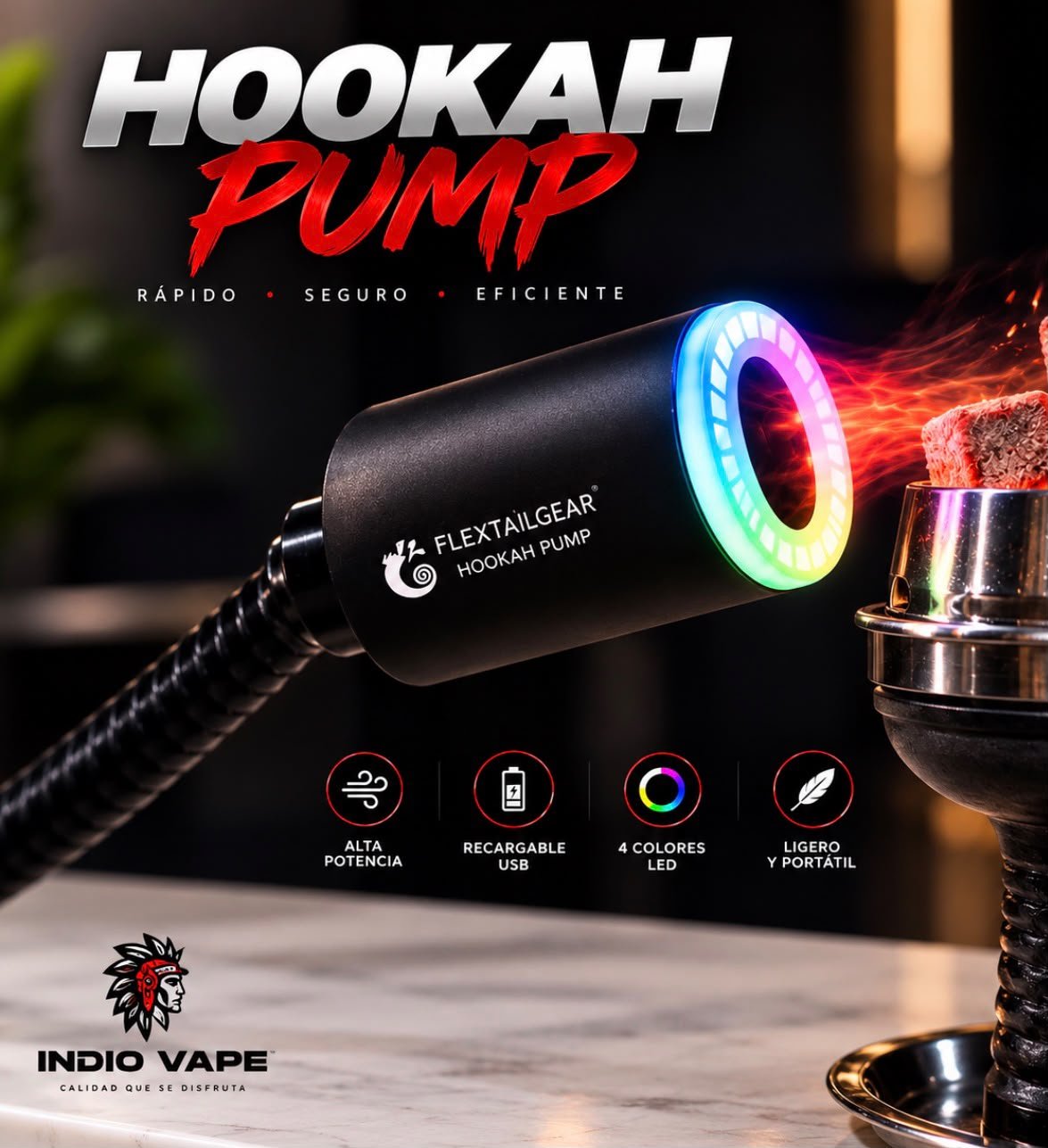 SOPLETE PARA PRENDER HOOKAH