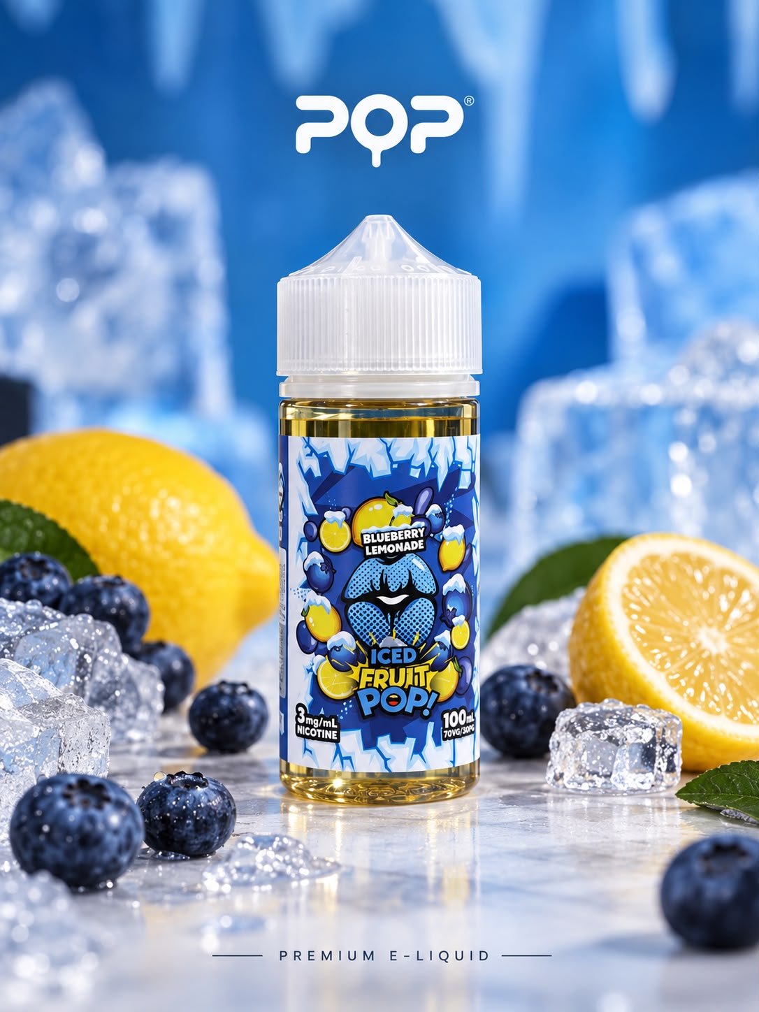 ICE POP BLUEBERRY LEMON 3MG