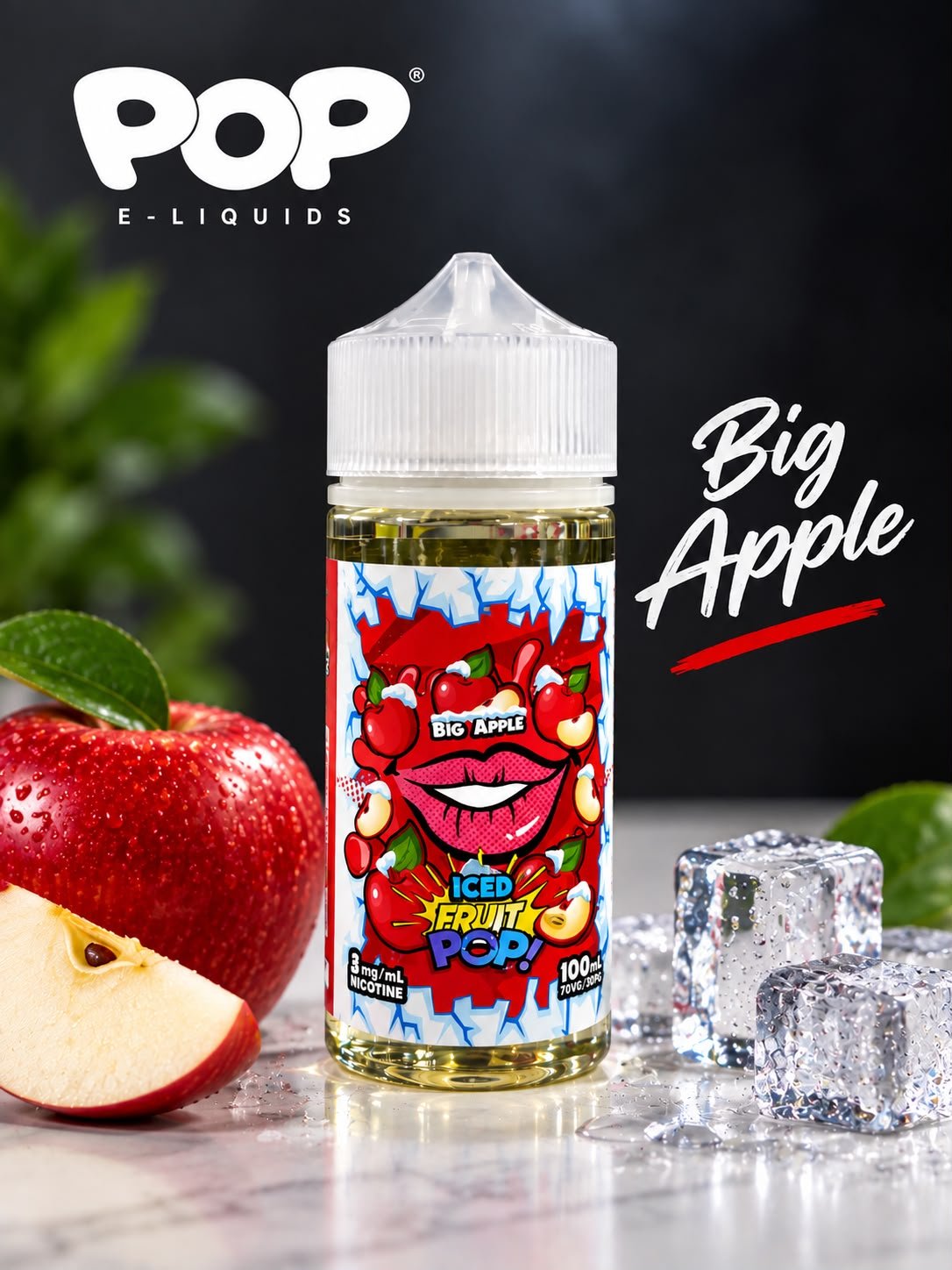 ICE POP MANZANA ROJA 3MG