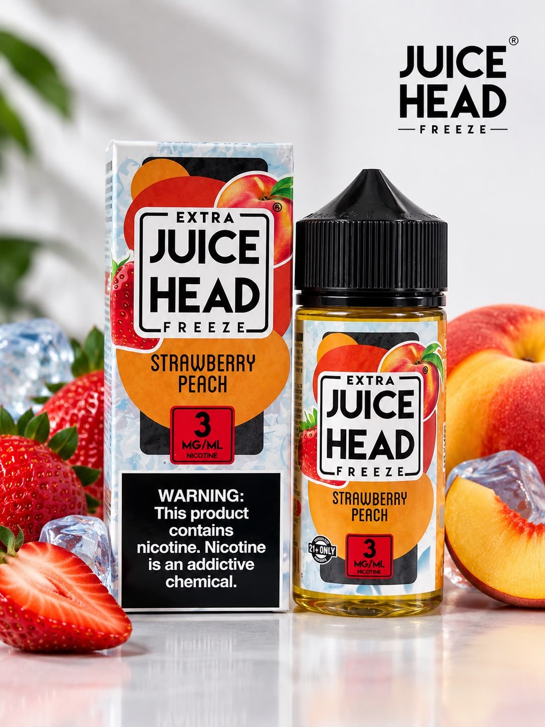 JUICE HEAD FRESA PEACH 3ML